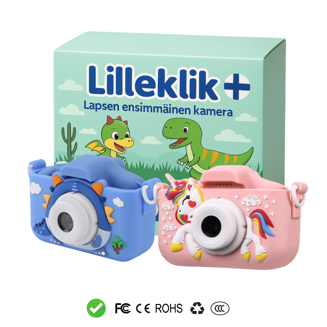 Lilleklik Mini Camera – Lapsen ensimmäinen oma kamera