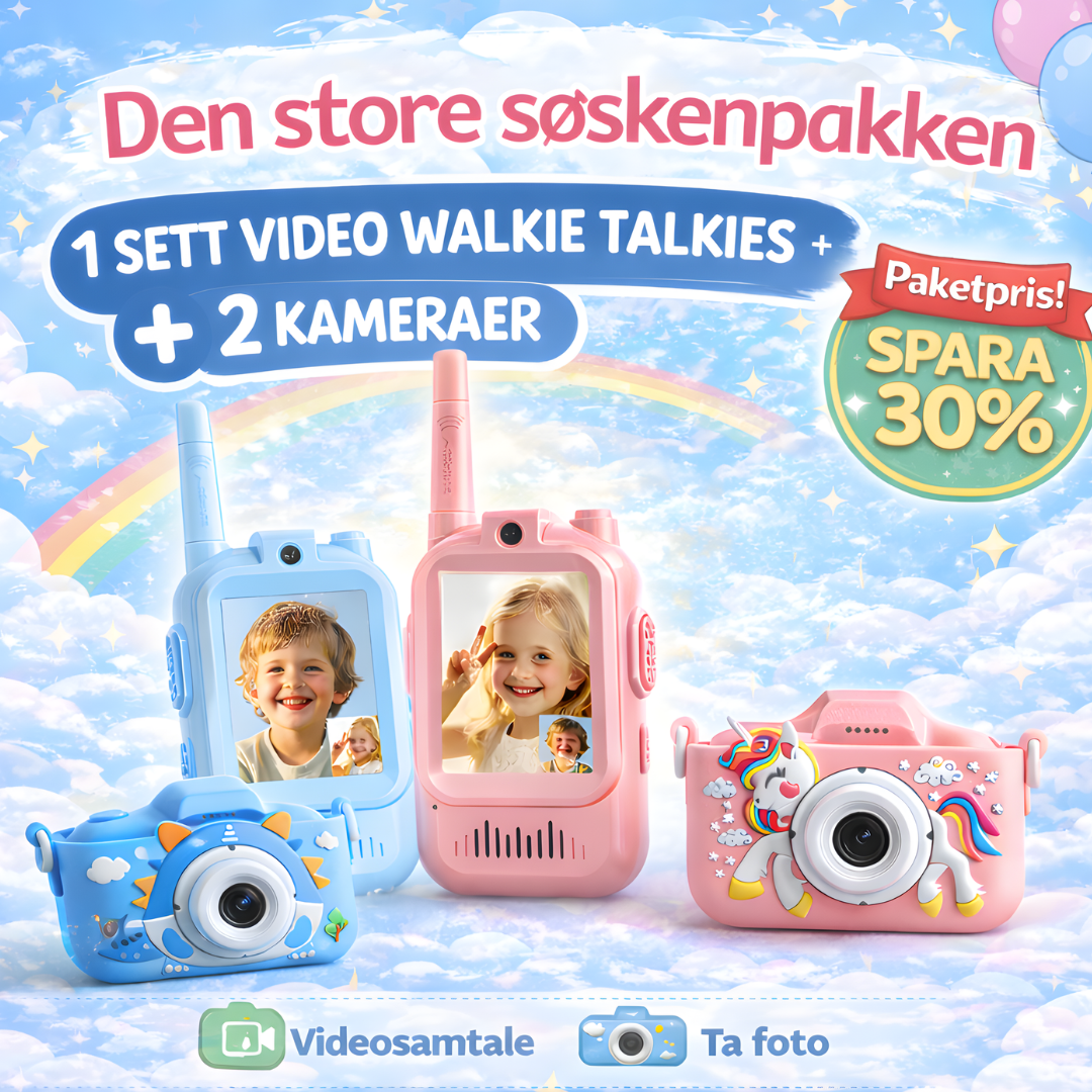 Lilleklik Video Walkie Talkie – Näe ja puhu toisillenne