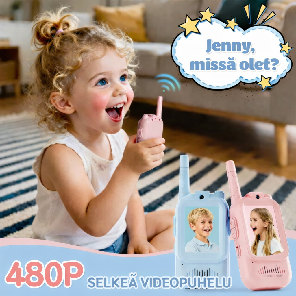 Lilleklik Video Walkie Talkie – Näe ja puhu toisillenne
