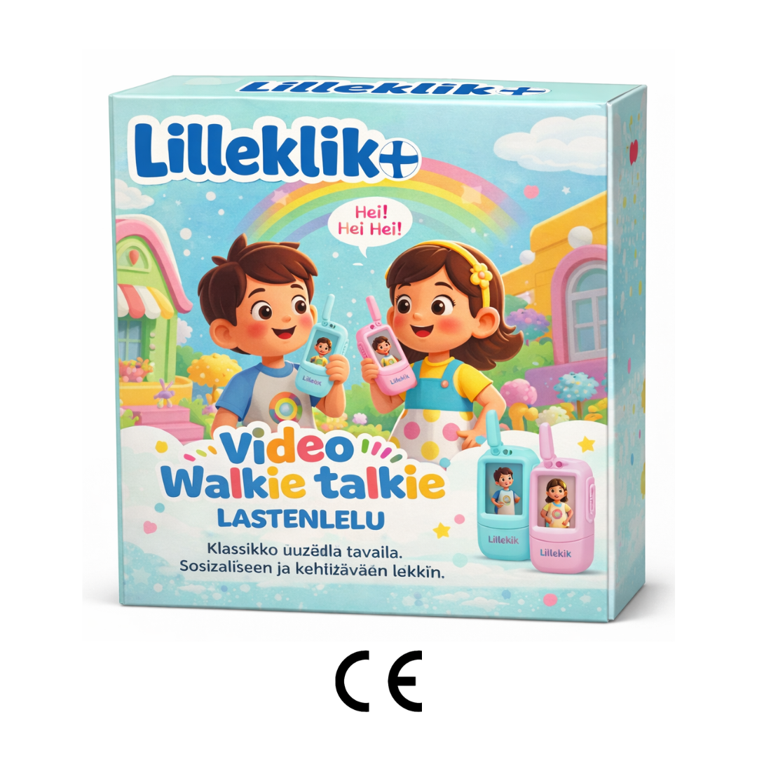 Lilleklik Video Walkie Talkie – Näe ja puhu toisillenne