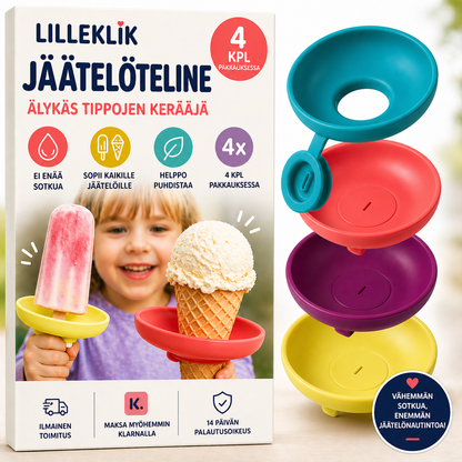Lilleklik™ Jäätelöteline – Älykäs tippojen kerääjä